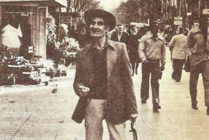 personajes de la rambla: johnny, el sheriff de las ramblas