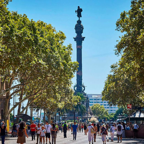 cosas típicas de la rambla