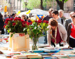 sant jordi en barcelona