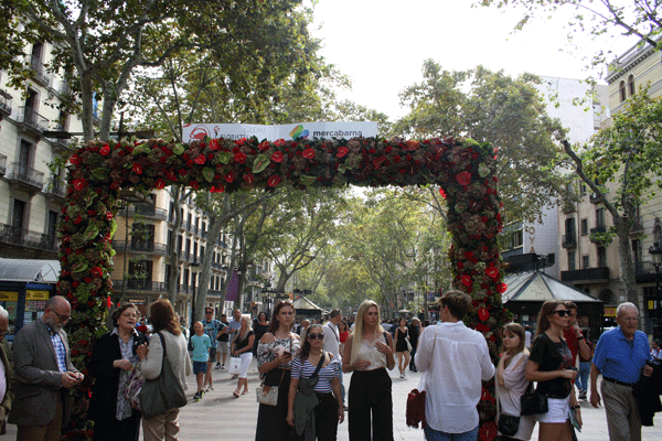 la rambla en flor